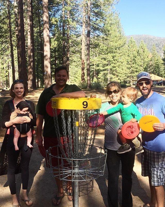 Social media post by tahoediscgolfadventures