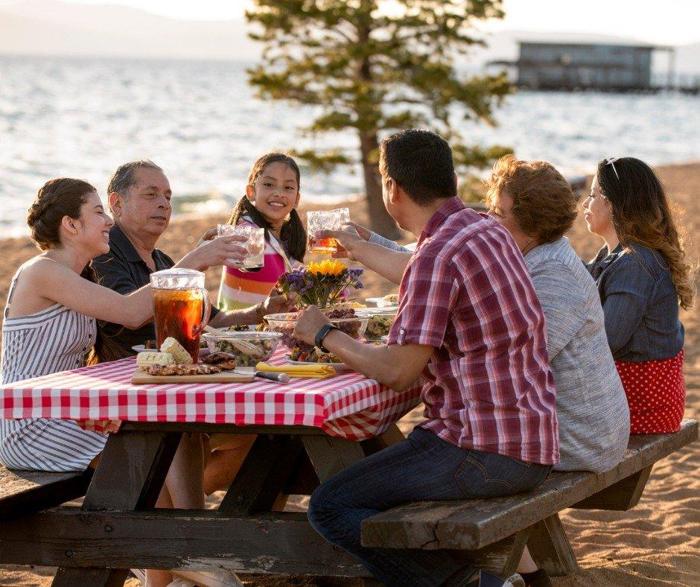 Social media post by Visit Lake Tahoe