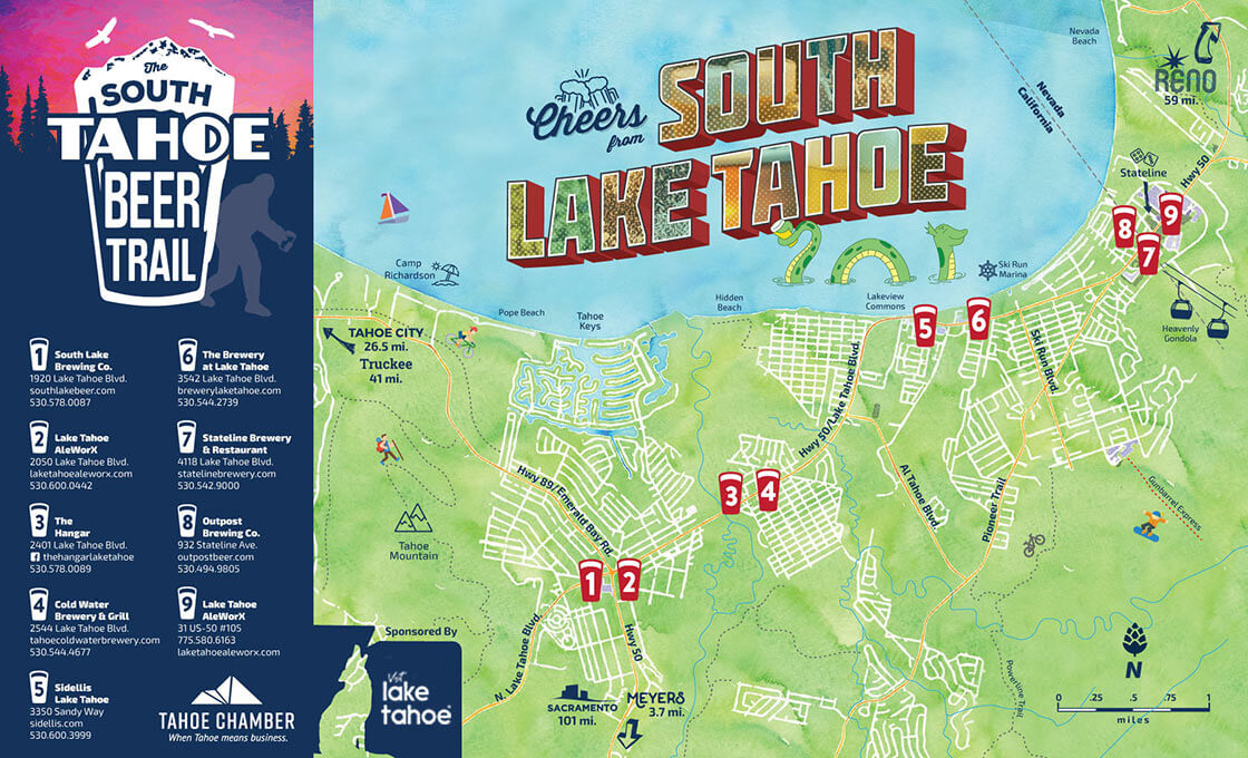South Tahoe Beer Trail