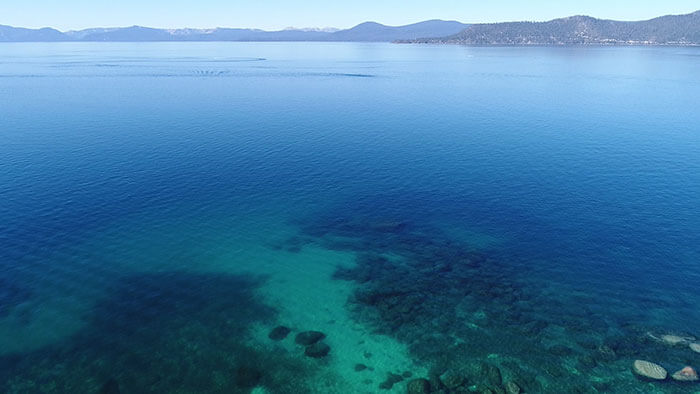 Below Lake Tahoe