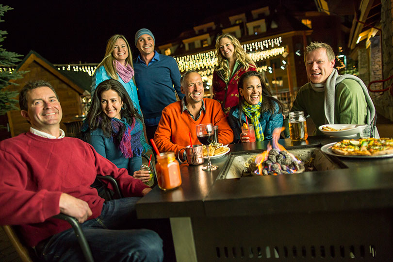 Outdoor dining family fun Lake Tahoe
