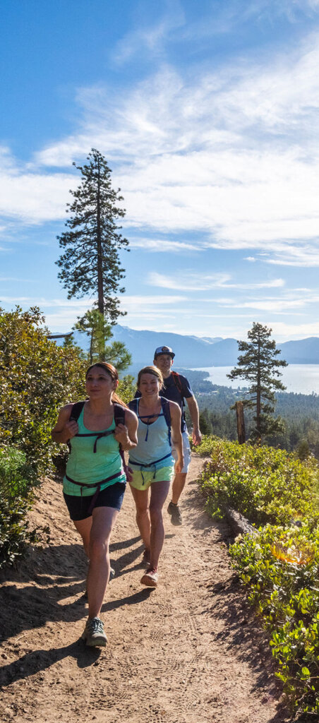 Hiking Van Sickle Bi-State Park Lake Tahoe