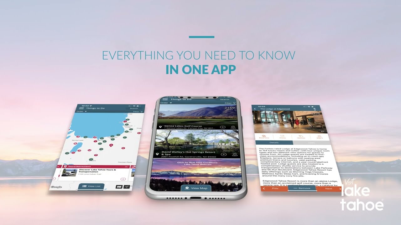 Lake Tahoe Trip Planning App