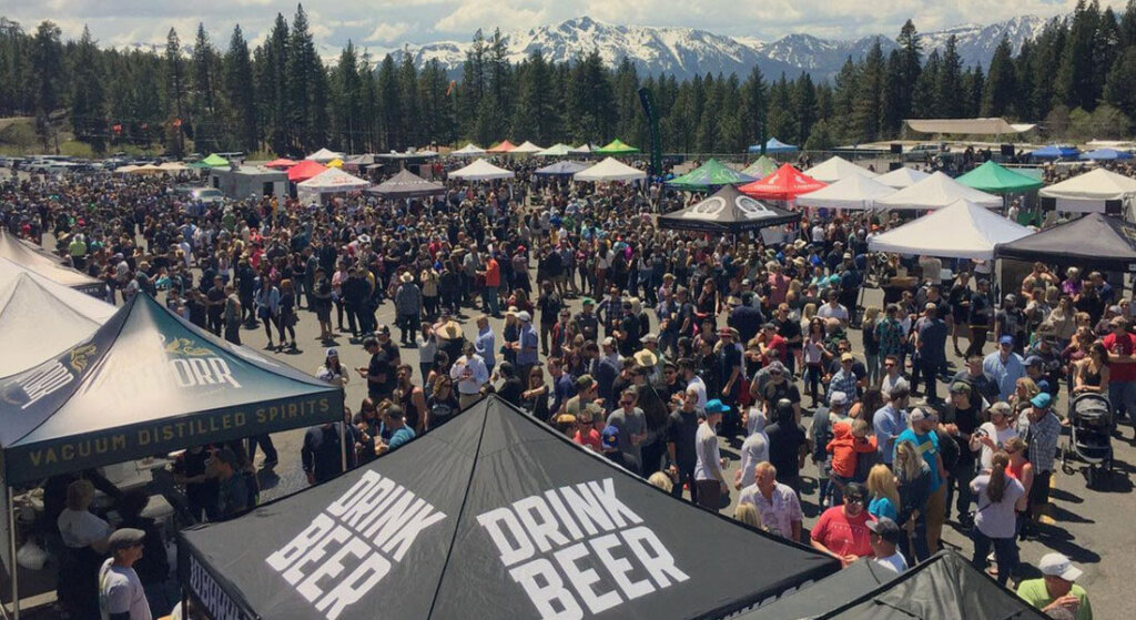 Tahoe Brewfest Heavenly California Base Lodge