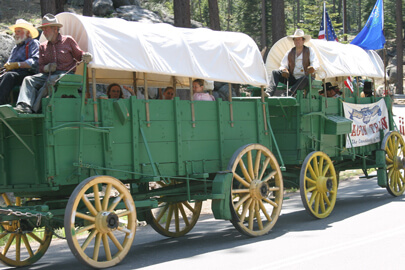 Wagon Train in Lake Tahoe
