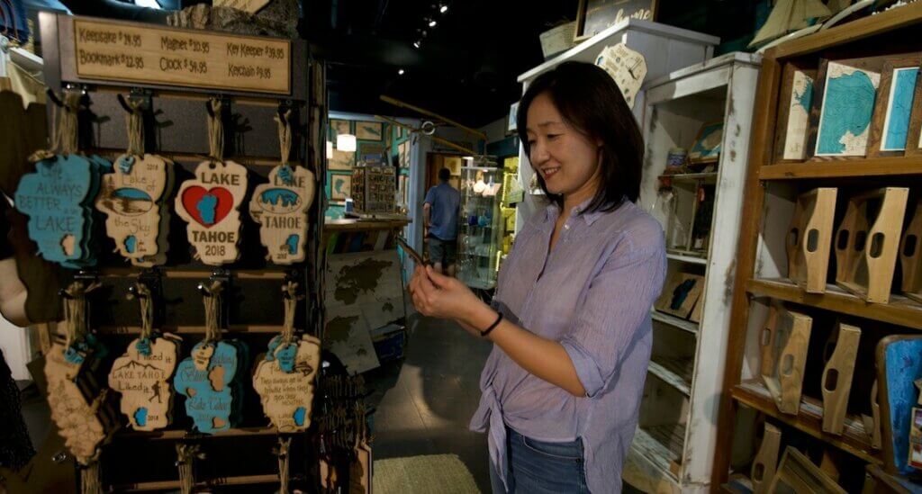 Shopping for local tahoe gifts