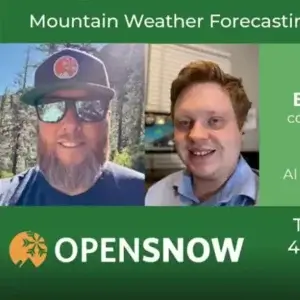 Operation Sierra Storm Speaker Series: Mountain Weather Forecasting with Bryan Allegretto & Andrew Brady