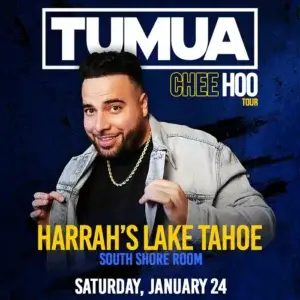 Comedian Tumua at Harrah's L:ake Tahoe